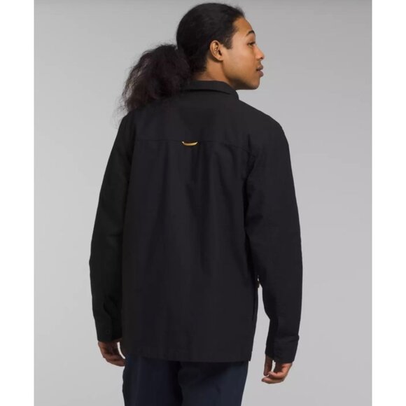 The North Face Field Shacket Pockets Button Front Utility Barn Coat Black XXL - Picture 4 of 10